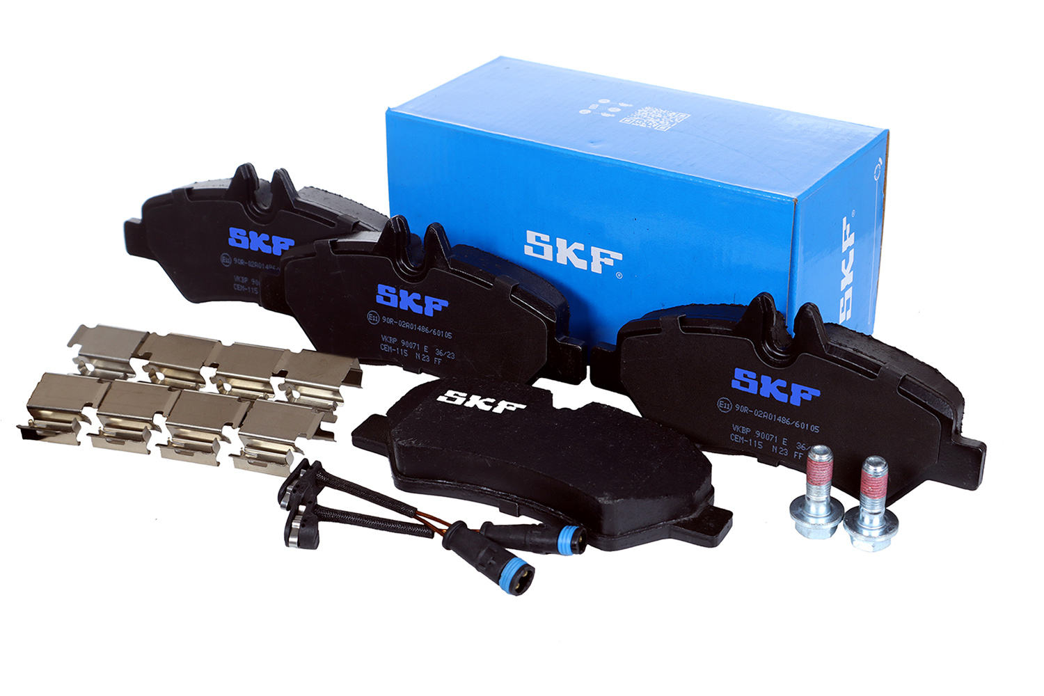Комплект тормозных колодок, дисковый тормоз - VKBP 90071 E SKF
